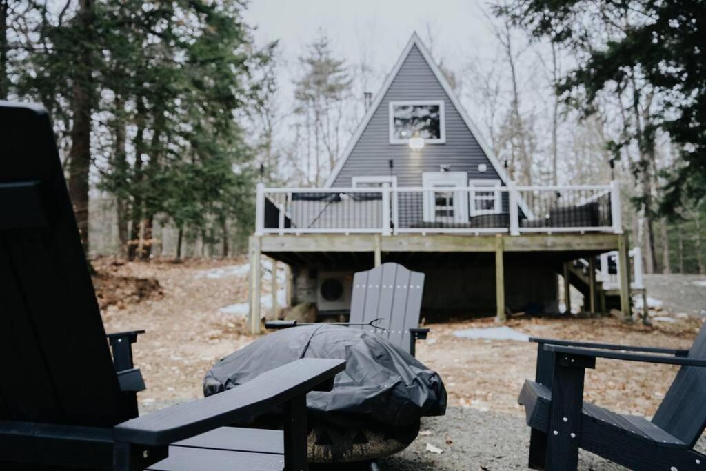 Villa New! Cozy & Modern A-Frame In The Woods W/Hot Tub Tamworth Esterno foto
